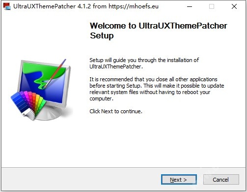UltraUXThemePatcher 4.4.1 instal the new